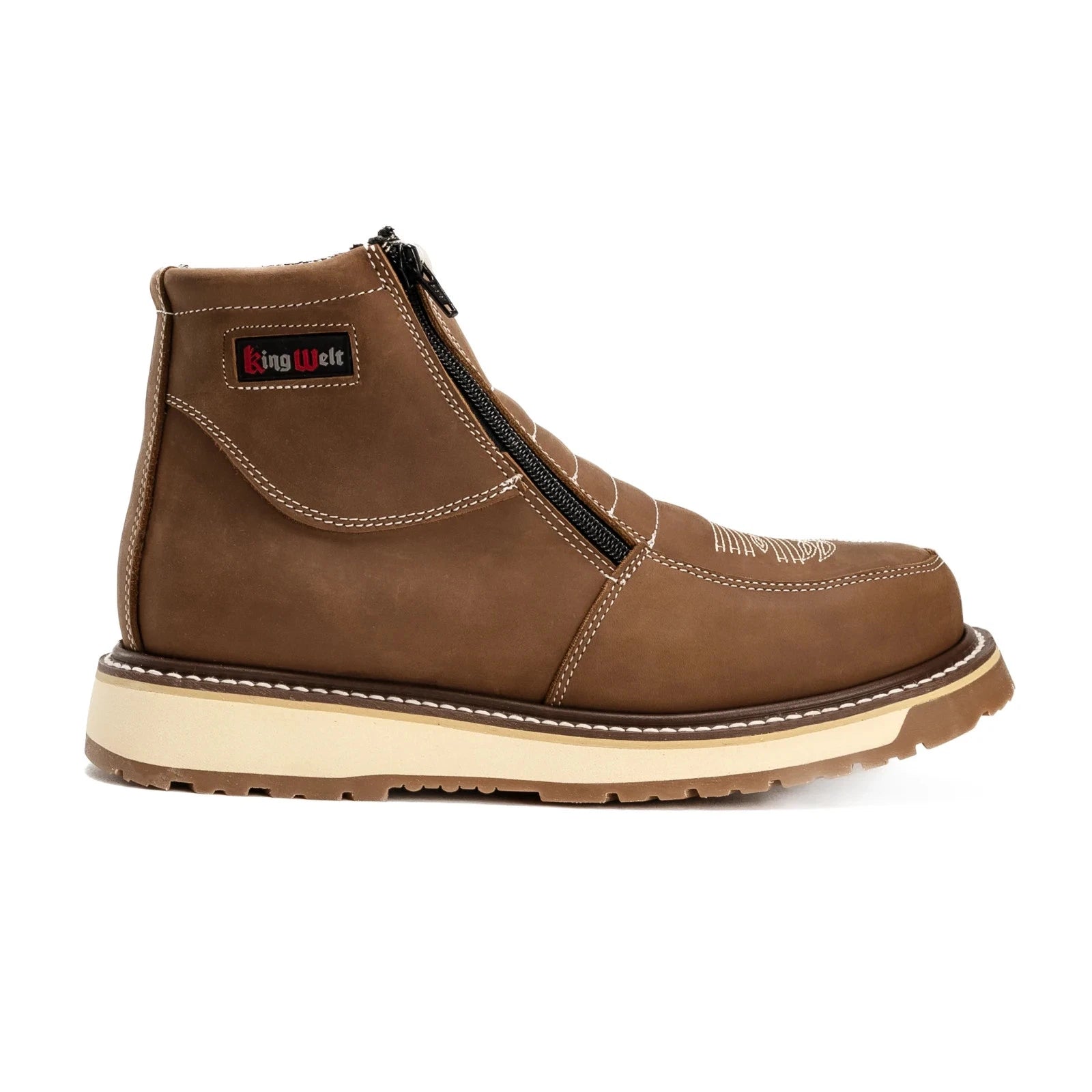 Zipper Double Density Lightweight Men Work Boots– MyShoeStudio