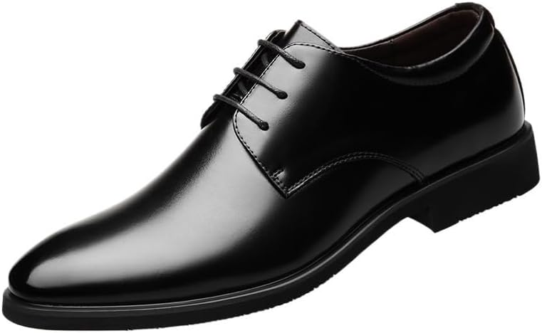 Men's Shoes Black Leather