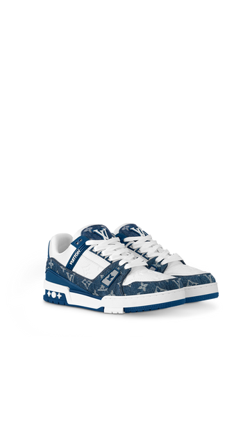 Calfskin Embossed Monogram Trainer Sneakers