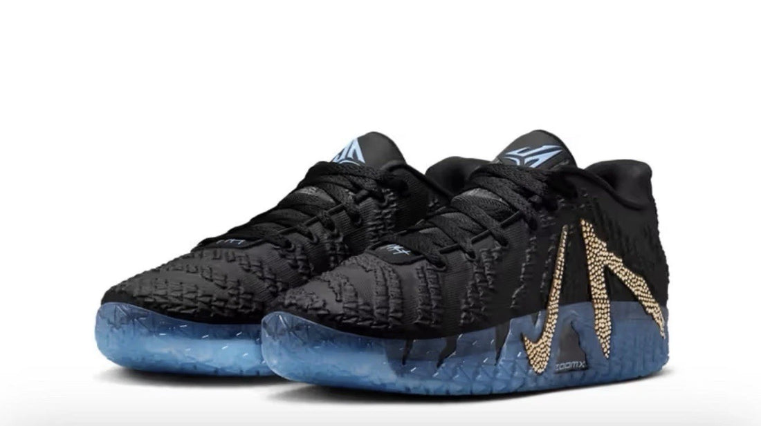 Men's Ice Blue Translucent Sole Shoes